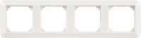 1-M-Rahmen Merten 3-fach, Polarweiß glänzend 1 Stück