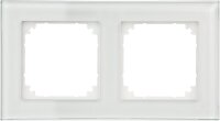 M-Plan, Echtglasrahmen Brillantweiß Merten, 1-fach