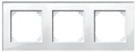 M-Plan, Echtglasrahmen Brillantweiß Merten, 1-fach