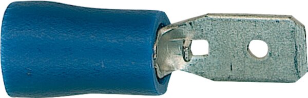 Kabelschuhe T CON.MH bis 2,5 mm², 4.8 x 0.8mm blau VPE=100 Stk.