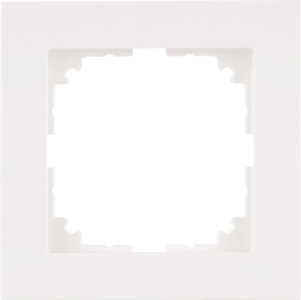 Rahmen Merten M-Pure 1-fach, polarweiß, 1 Stück