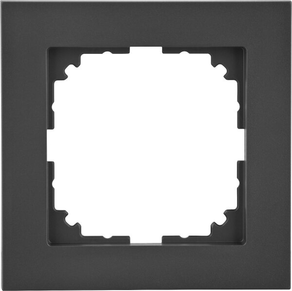 Rahmen Merten M-Pure 1-fach, anthrazit, 1 Stück
