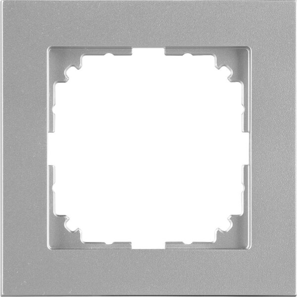 Rahmen Merten M-Pure 1-fach, aluminium, 1 Stück