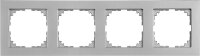 Rahmen Merten M-Pure 1-fach, aluminium, 1 Stück