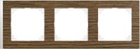 M-Pure, Decor Rahmen, 3fach, Eiche / aktiv weiß