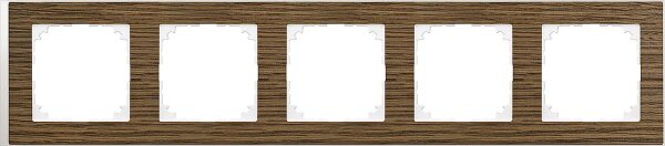 M-Pure, Decor Rahmen, 5fach, Eiche / aktiv weiß