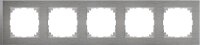 M-Pure, Decor Rahmen, 5fach, Edelstahl