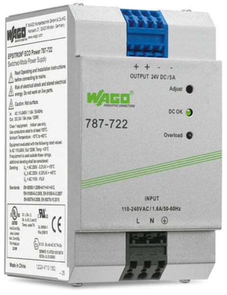 Netzteil Wago Epsitron EcoPower 24V, 5,0A