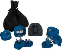 Reisestecker-Set 7-teilig