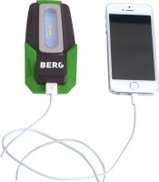 LED-Akku-Arbeitsleuchte BERG BCL POCKET LED 4+USB, 2W