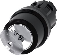 Schlüsselschalter RONIS 22mm, rund 3SU1000-4BF11-0AA0