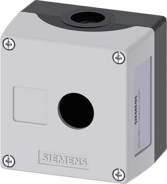 Gehäuse für Befehlsgeräte, 22mm, rund 3SU1801-0AA00-0AB1