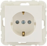 Schuko-Steckdose,m. Steckklemmen erhöhter...