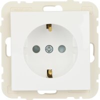 Schuko-Steckdose,m. Steckklemmen erhöhter...