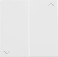 Jalousie-Serienwippe "Pfeile" Polarweiss,...