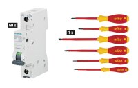 LS Schalterpaket 2 Siemens 61-teilig