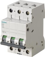 Leitungsschutzschalter Siemens, 6KA, 1-polig, B13A,...