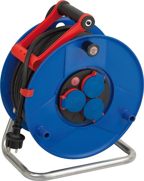 Kunststoff-Kabeltrommel Garant IP44, Kabellänge = 40m, d=290mm