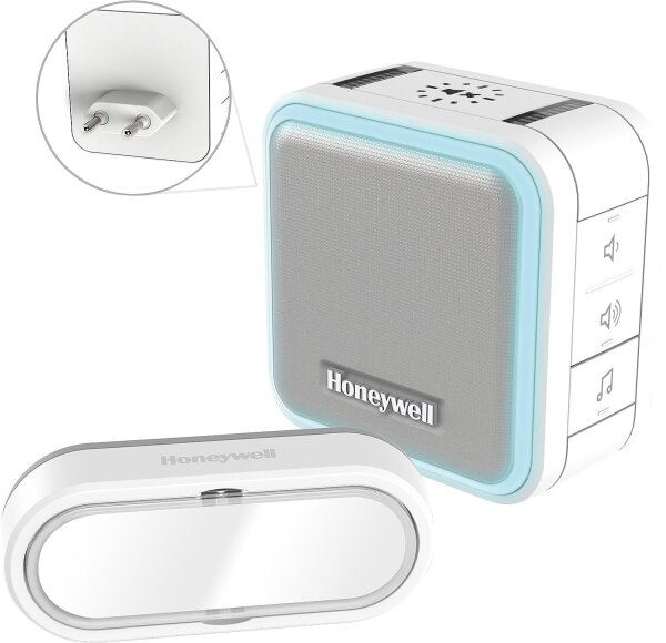 Funk-Gong-Steckdosen-Set DC515SP2L Serie 5 150m, weiß