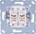 UP-Doppel-Wechsel-Wippschalter Jung 509U
