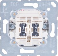 UP-Serienschalter Jung 505U5U mit Glimmlampe