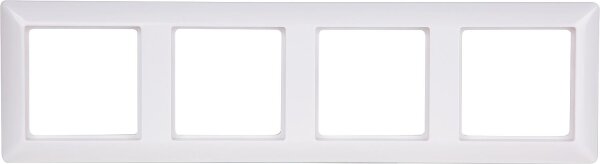 Abdeckrahmen Jung AS 584 WW 4-fach, Alpinweiß