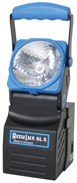 SL 5 Leuchte, blau/schwarz