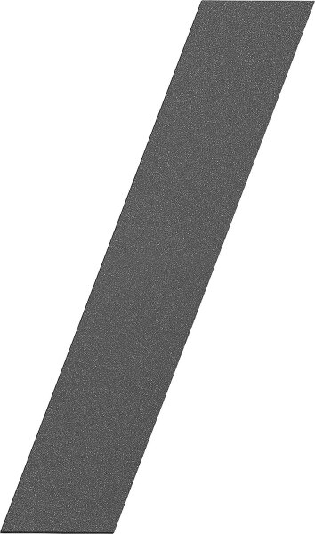 Hausnummernschild klein "/" anthrazit, Edelstahl