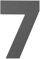 Hausnummernschild groß "7" anthrazit,...