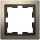 D-Life Metallrahmen, 1fach, Nickelmetallic