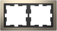 D-Life Metallrahmen, 4fach, Nickelmetallic