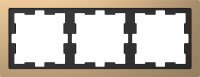 D-Life Metallrahmen, 4fach, Champagnermetallic