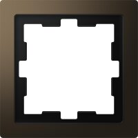 D-Life Metallrahmen, 1fach, Moccametallic