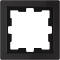 D-Life Glasrahmen, 1 fach, Onyxschwarz