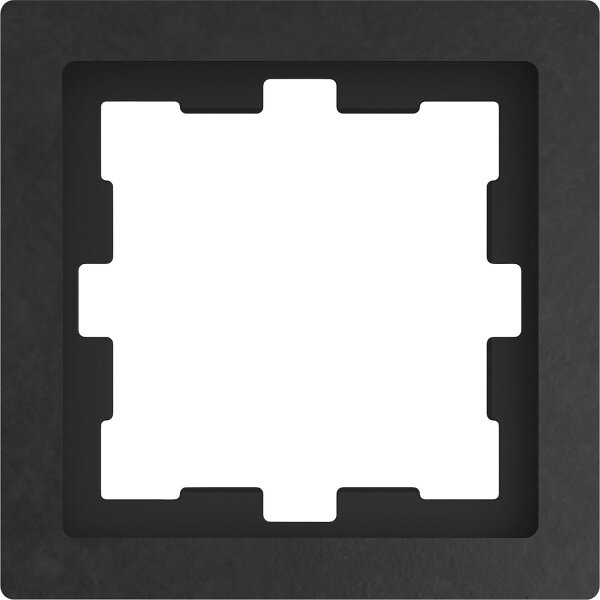 D-Life Steinrahmen, 1 fach, Schiefer geschliffen