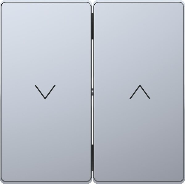 Wippe neutral mit Kontrollfenster System Design Edelstahl