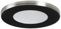 LED-Einbaudownlight 12V DC 2,6W schwar