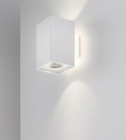 LED-Wandanbaul. 230V, 9+1,5W, 3000K, w