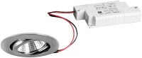 LED EBS 230V 6W 3000K chrom, dimmbar;P