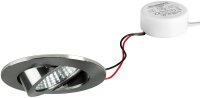 LED EBS 230V 6W 3000K nickel matt, dim