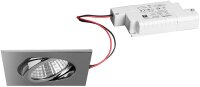LED EBS 230V 6W 3000K chrom
