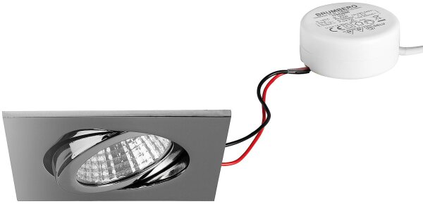 LED EBS 230V 6W 3000K chrom dimmbar;Ph
