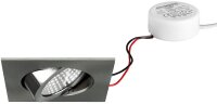 LED EBS 230V 6W 3000K nickel matt dimm