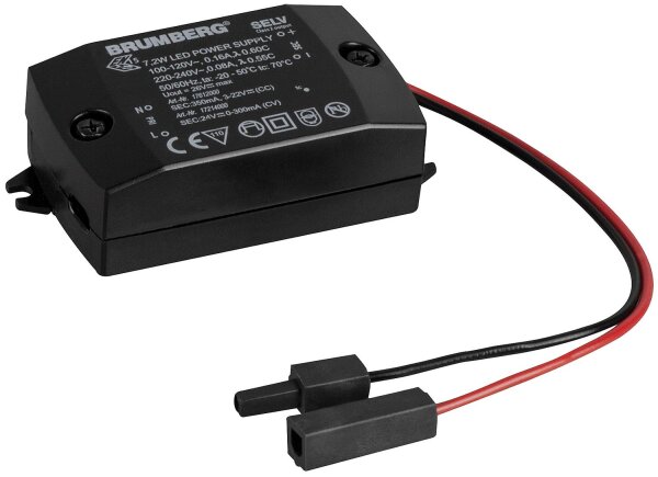 LED-Konverter, 350mA 7,2W, nicht dimmb, schaltbar