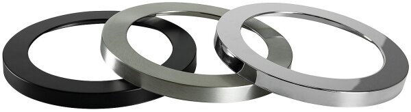 Frontring für 12206…, chrom, rund