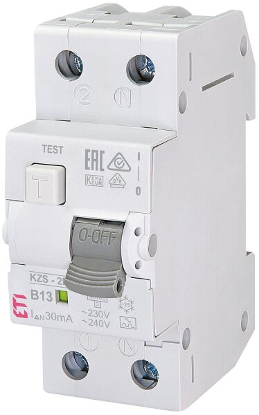 FI-LS-Schutzschalter, KZS-2M A B13/0.03