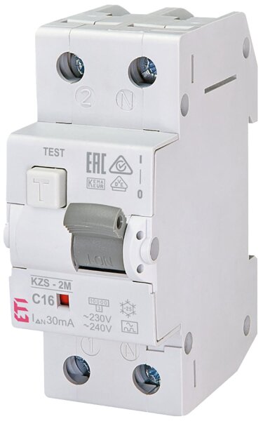 FI-LS-Schutzschalter,KZS-2M A C16/0.03
