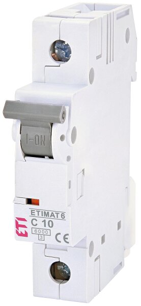 Leitungsschutzschalter Etimat 6, 1p, C10