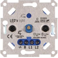 Universal Dimmer 3 - 250W Halogen-/LED-Lampen...