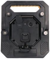 LED Akku Arbeitsleuchte, mit Gerüstklemme